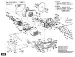 Bosch 0 601 552 061 Gdc 42 Circular Hand Saw 220 V / Eu Spare Parts